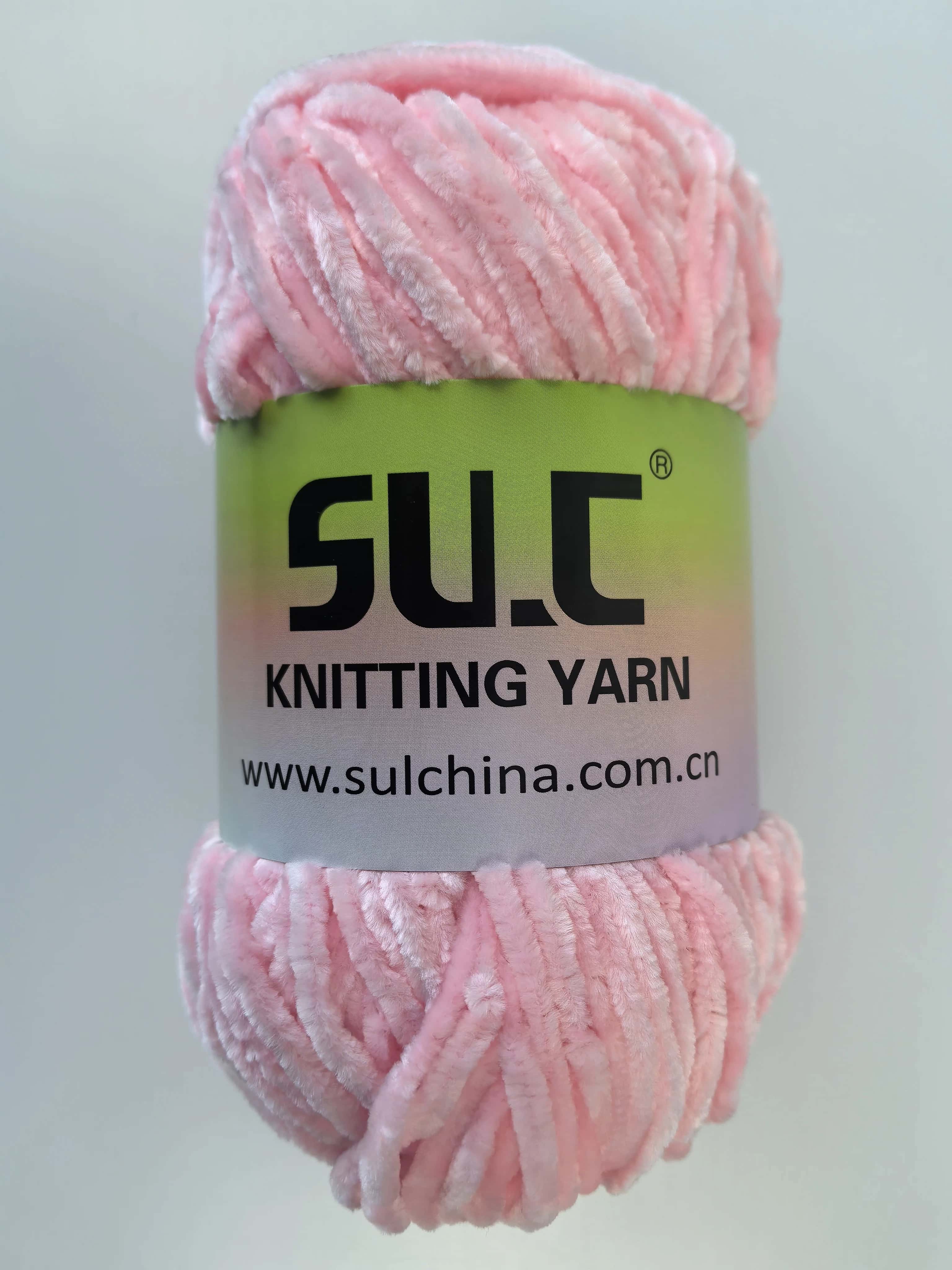 Velvet Chenille Yarn for Crocheting Amigurumi, Fluffy, Plush, Baby Blanket Yarn