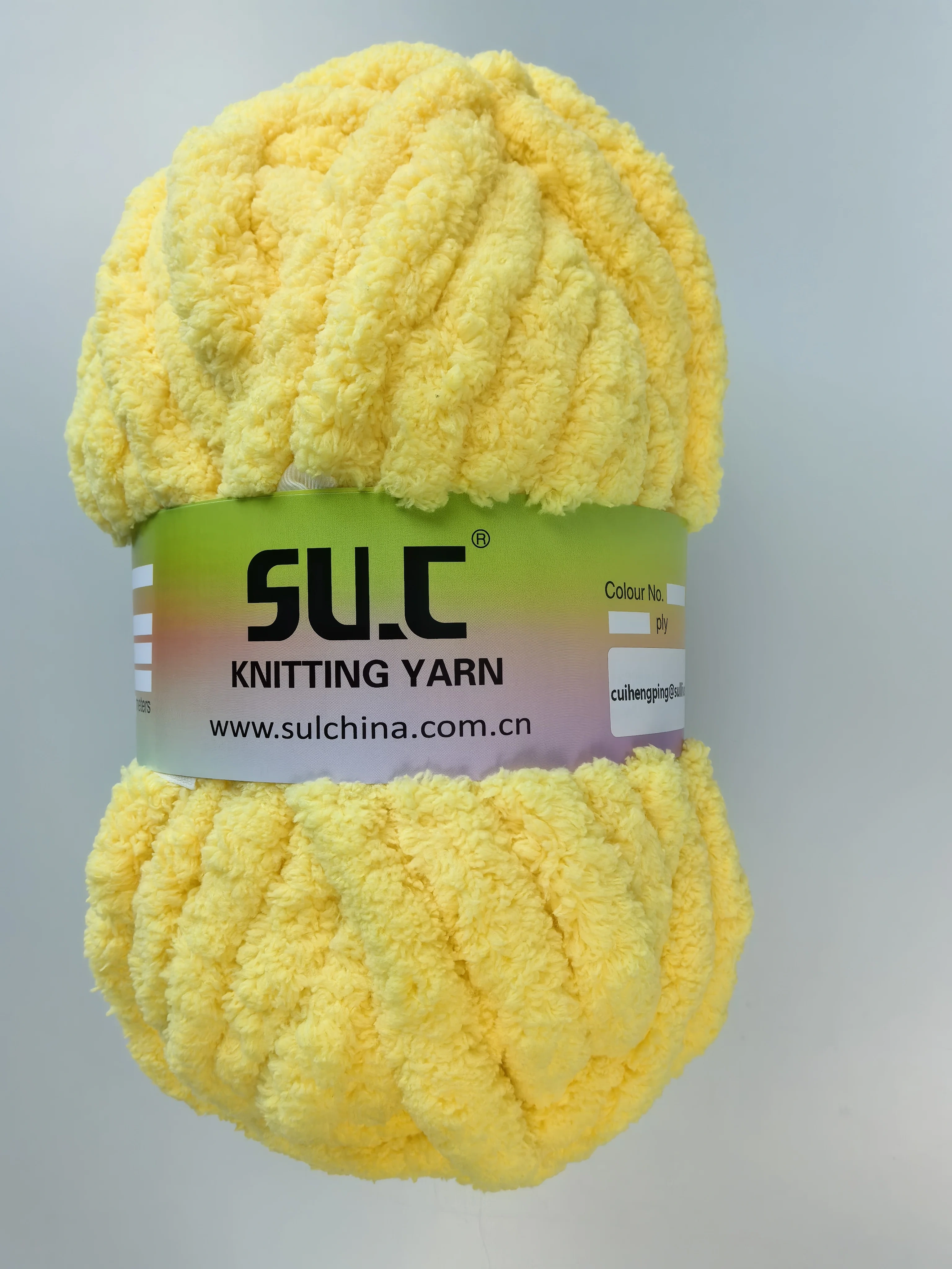 M2515 Polyester yarn - Super Chenille Chunky Yarn,Blanket Making Kit,Jumbo Knitting Yarn - Yongchen Technology supplier