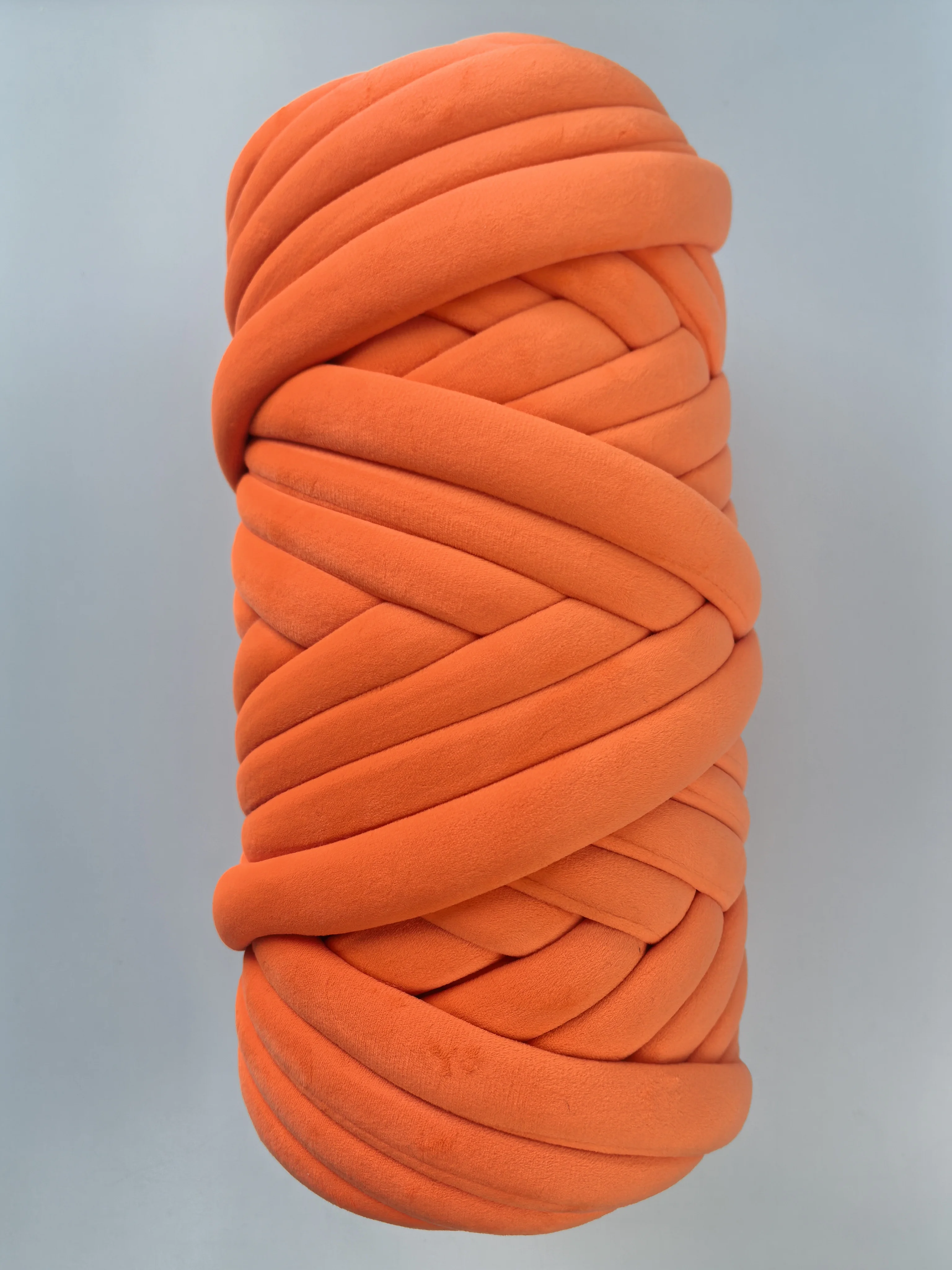 Premium Thick Chunky Yarn for Arm Knitting, Jumbo Tube Knit Blanket Soft Velvet Yarn for Crocheting Handbags, Hand Knitting,Pet Bed，Crib Fence,Rugs, Pillows, Crafts
